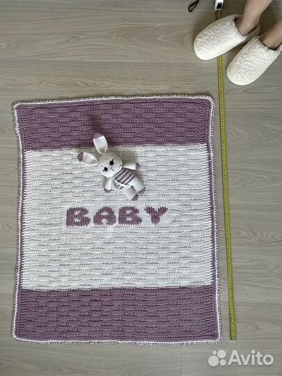 Комплект игрушка мягкая и Детское одеялко