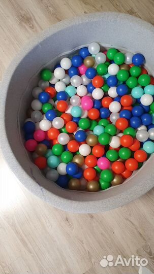 Сухой бассейн с шариками бу