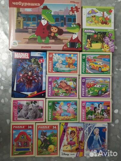 Новые Пазлы, магнитный театр Сказки