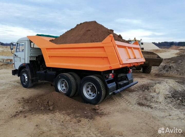 Песок щебень доставка