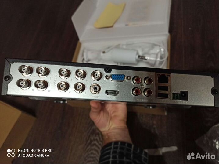 Видеонаблюдение комплект 4 камеры