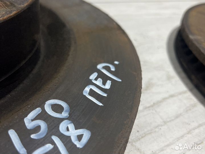 Toyota Prado 150 тормозные диски передние