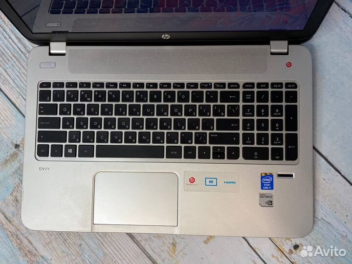 HP Envy 15/Core i7/RAM 8/SSD 480/GT 740M