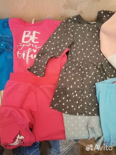 Пакет одежды на девочку 92-98