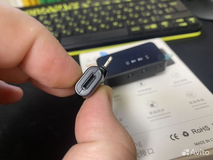 Микрофон беспроводной Lighting для iPhone 2.4G