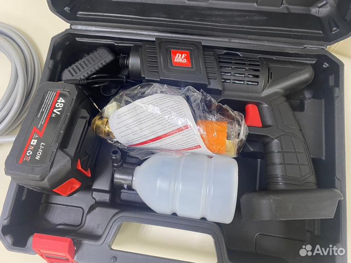 Беспроводная электро мойка авто