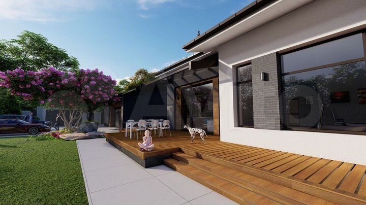 Коттедж 330 м² на участке 16 сот.