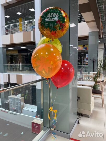 Воздушный шары на 1 сентября