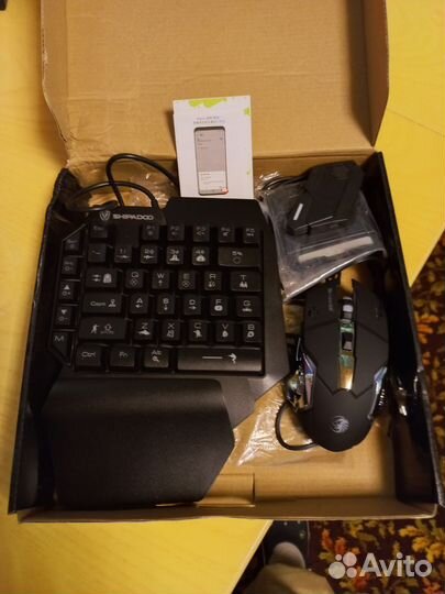 Комплект,клавиатура игровая