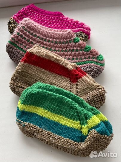 Следочки вязаные