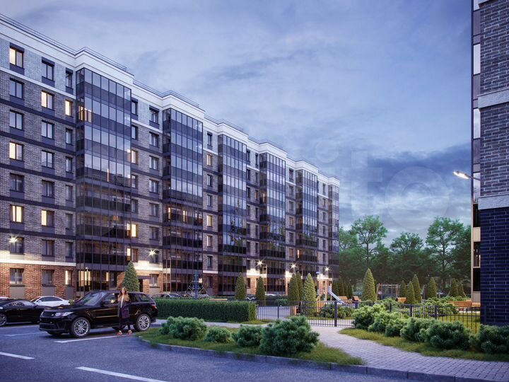 Квартира-студия, 25,7 м², 9/9 эт.