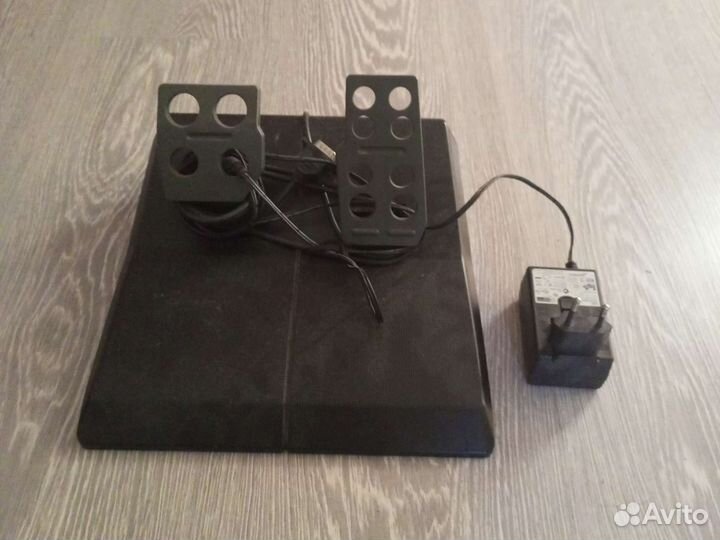 Игровой руль logitech formula force ex с педалями