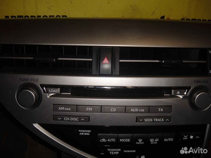 Leхus RX450H Магнитола (панель управления)