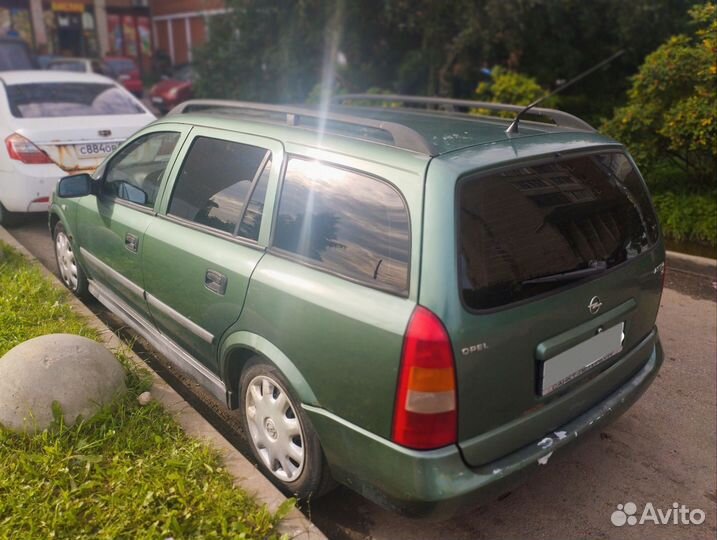 Opel Astra 1.6 МТ, 2002, 280 000 км