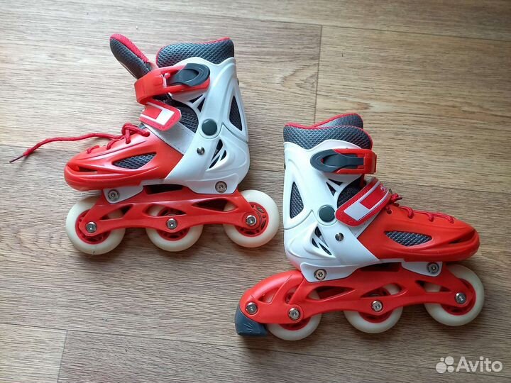 Роликовые коньки, размер 27 - 30 регулируемый