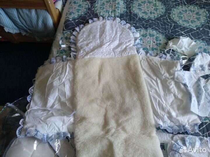 Сумка-переноска с пуховым одеялом и конвертом