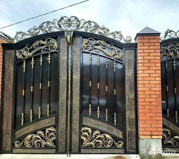 Кованые ворота