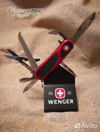 Нож Wenger EvoGrip 16 Evolution новый