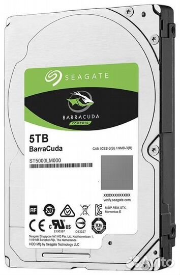 Жесткие диски и SSD Seagate ST5000LM000