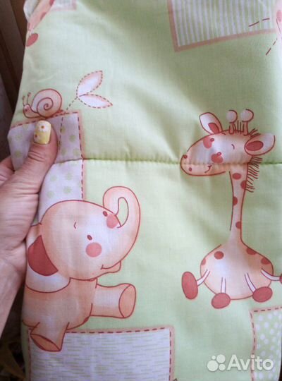 Бортики в кроватку состояние новых