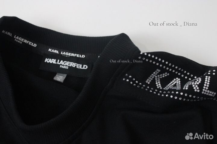 Karl lagerfeld футболка трикотажеая оригинал