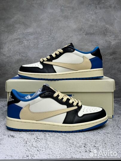 Nike Air Jordan 1 Retro Low Travis Scott Fragment
