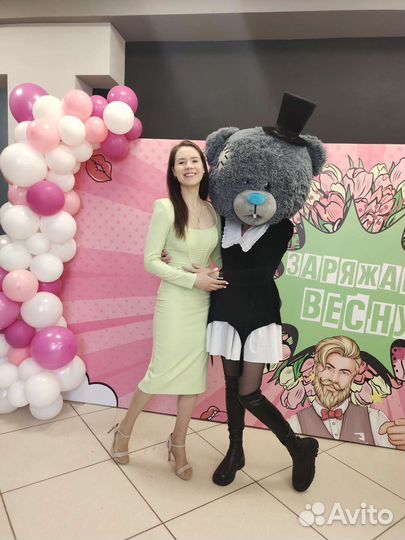 Ростовая кукла мишка Тедди торг