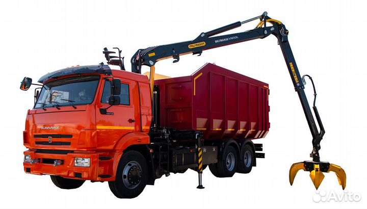 Услуги манипулятора самосвала камаз