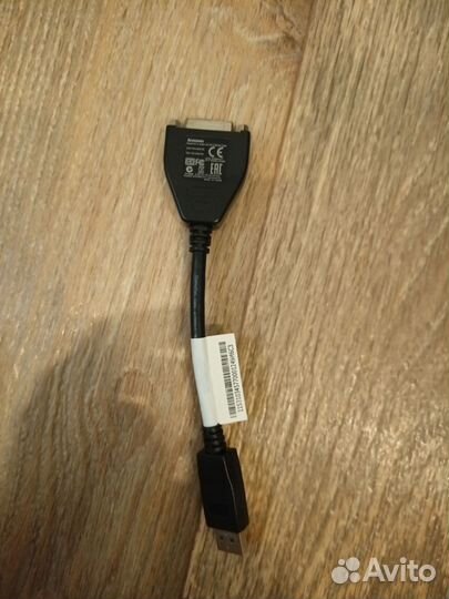 Кабель переходник Lenovo DisplayPort на DVI-D