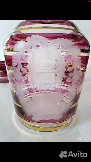 Графин Охота.Богемия.Чехия