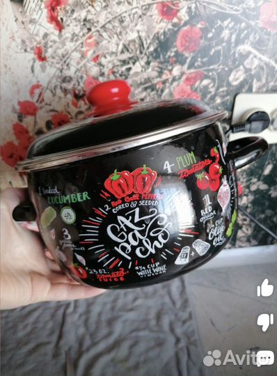 Новый набор кастрюль 3л + 2 л