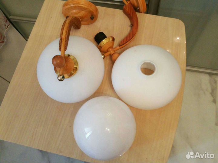 Плафон белый шар