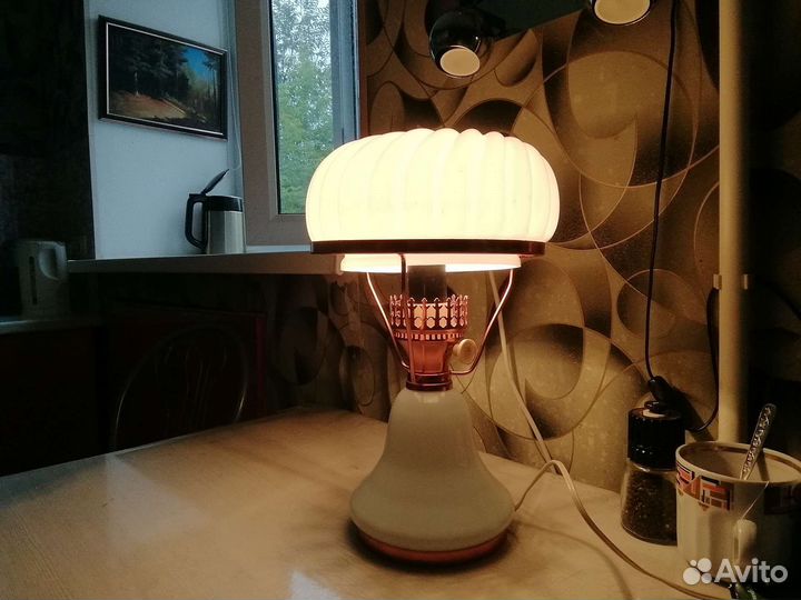 Настольная лампа СССР винтаж