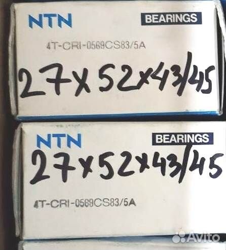 Подшипник ступицы 4T-CRI-0569CS83/5A NTN