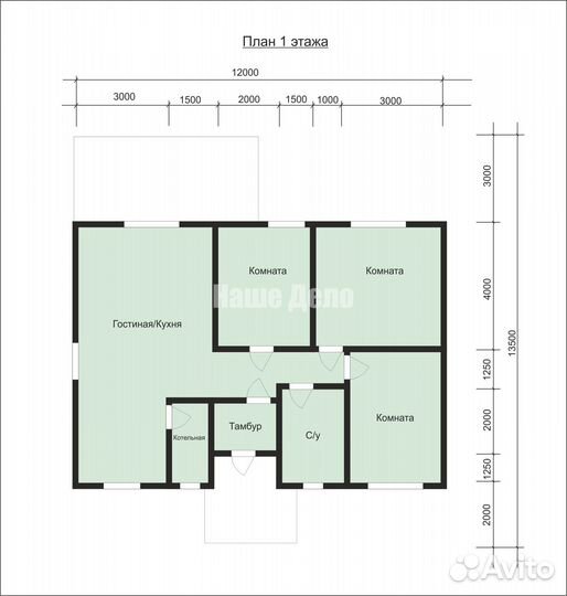 Каркасный дом под ключ