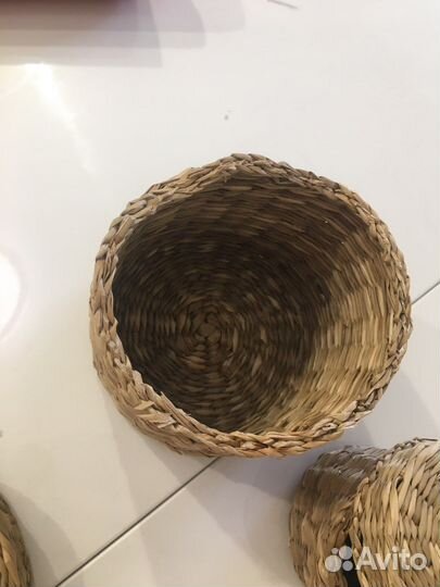 Шкатулка плетеная