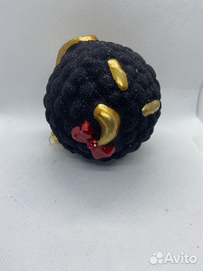 Елочная игрушка. Овечка. Польша. Стекло