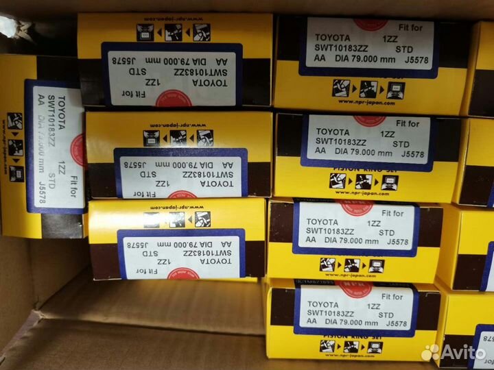 Кольца поршневые Toyota 1ZZ-FE 3ZZ swt10183zz STD