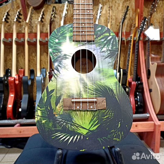 Укулеле концерт Flight AUC-33 Jungle