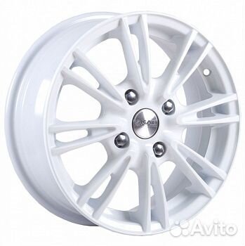 R14 4x98 5,5J ET39 D58,6 Скад Пантера белый