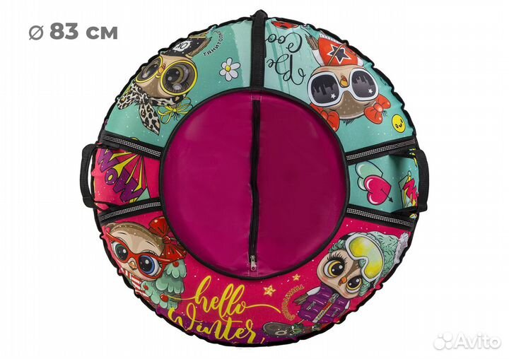 Тюбинг 83 см Wow камера R13