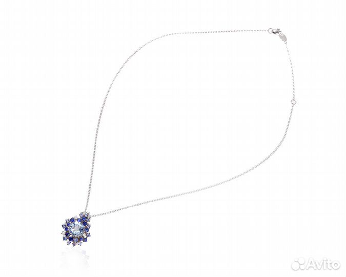 Золотой кулон-брошь Damiani Mimosa Anima