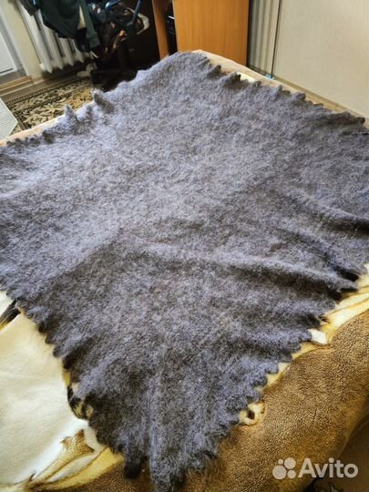 Шаль пуховая ручная работа