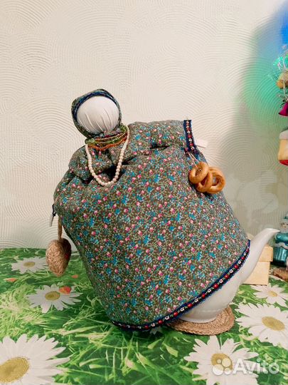 Грелка на чайник, заварник. Домашний декор