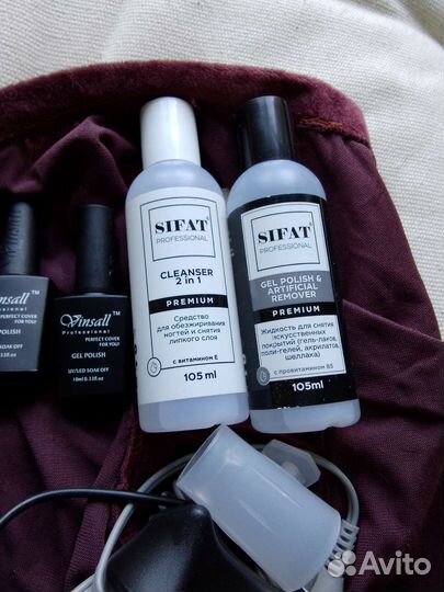 Все для маникюра и наращивания ногтей