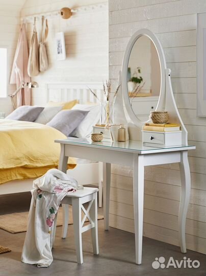 Туалетный столик для макияжа икеа hemnes