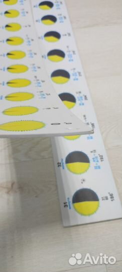 Числовая и минутная лента. По методике Н. Зайцева