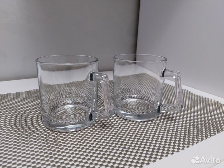 Кружка стеклянная