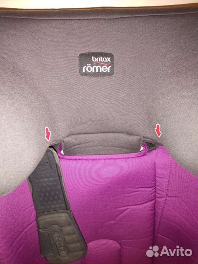 Детское автокресло 9 до 36 кг britax romer isofix