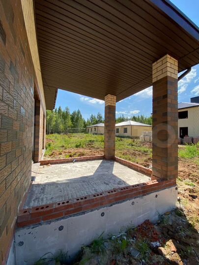 Коттедж 130 м² на участке 10 сот.